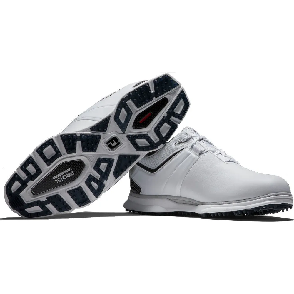 Father's Day Sale Spring Sale Footjoy Pro Sl Carbon Spikeless Shoes - White/Carbon