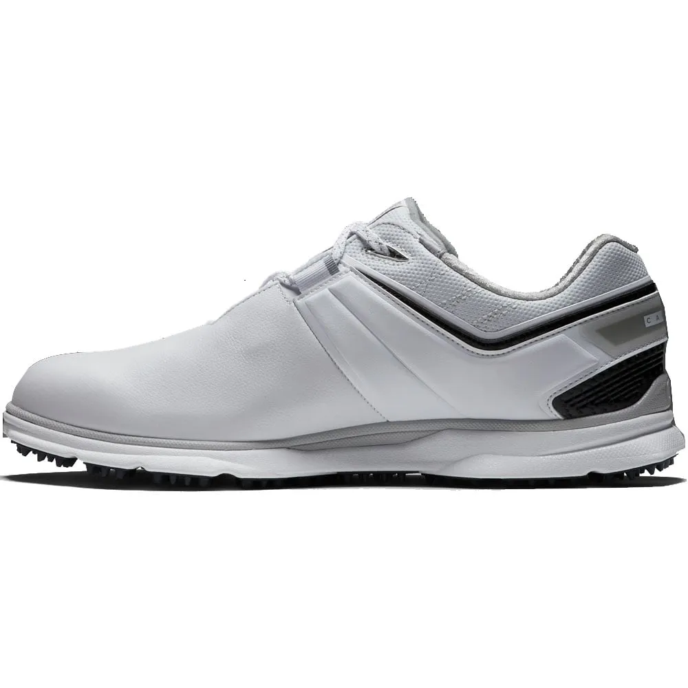 Footjoy Pro Sl Carbon Spikeless Shoes - White/Carbon The Fast Lane Choice