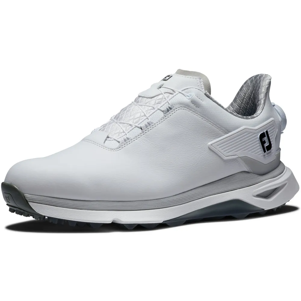 Rise Every Time Footjoy Pro Slx Boa Spikeless Waterproof Shoes - White/White/Grey