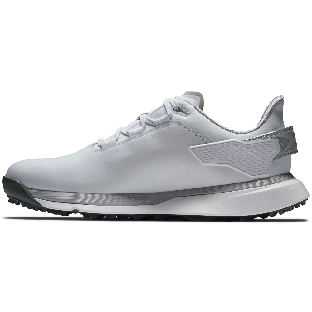 Affordable Footjoy Pro Slx Carbon Spikeless Waterproof Shoes - White/White/Grey