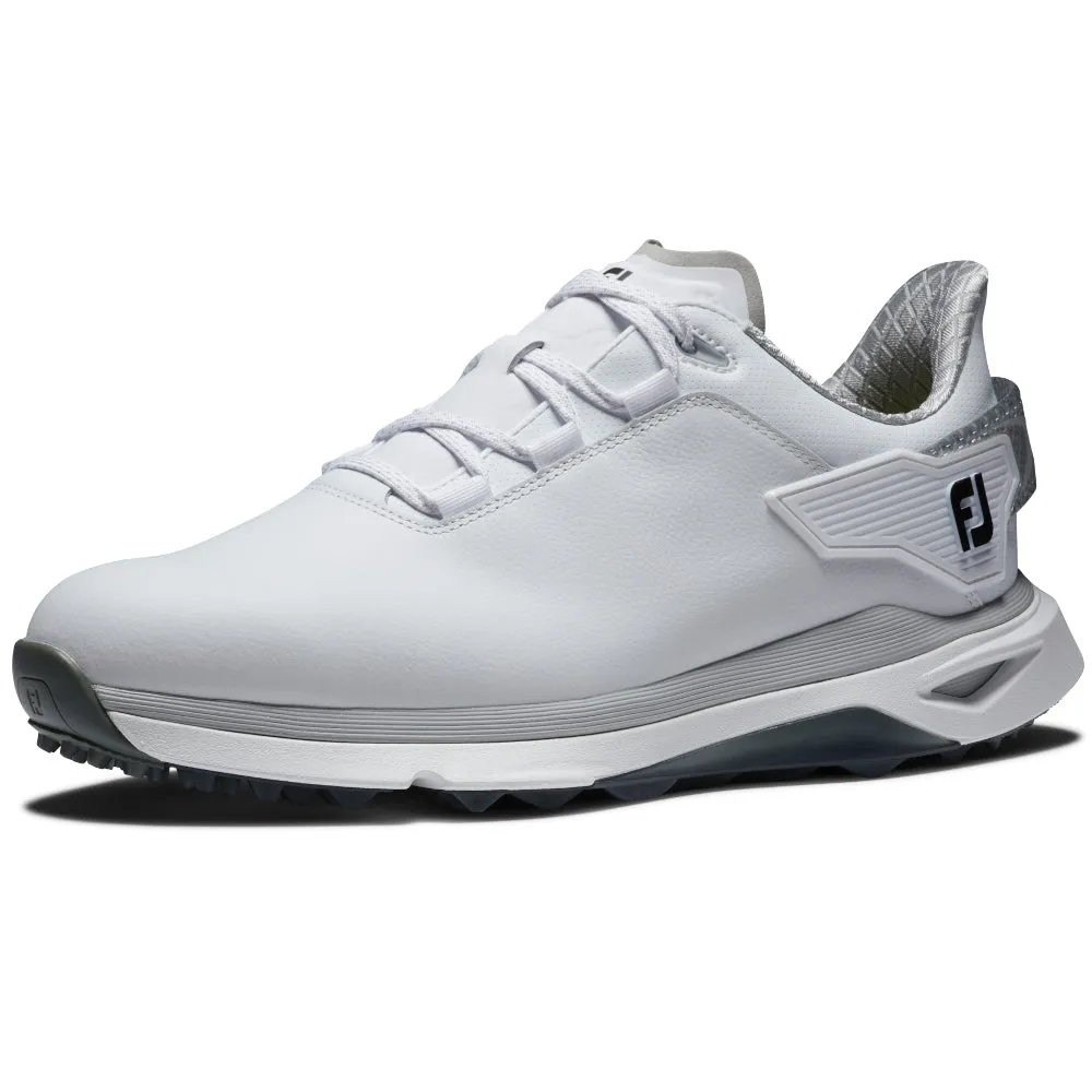 Holiday Sale Step Out Boldly Footjoy Pro Slx Carbon Spikeless Waterproof Shoes - White/White/Grey