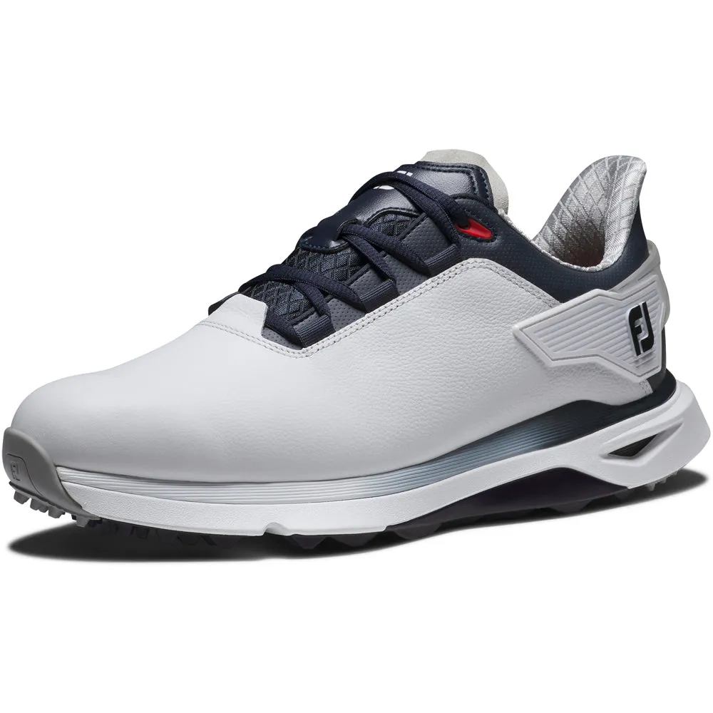 Footjoy Pro Slx Spikeless Waterproof Shoes - White/Navy/Red Chase What Moves You Back To School Sale