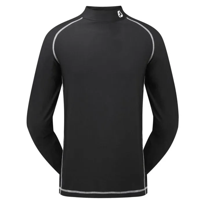 Footjoy Prodry Performance Thermal Mock Base Layer - Black Winter Sale Father's Day Sale