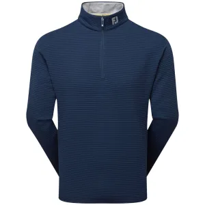 Footjoy Quilt Texture Chill-Out Pullover - Navy Fearlessly You Autumn Sale
