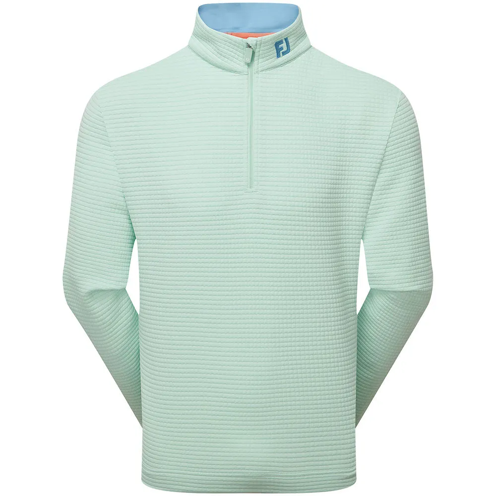 Game-Changer Footwear Flash Sale Footjoy Quilt Texture Chill-Out Pullover - Pistachio