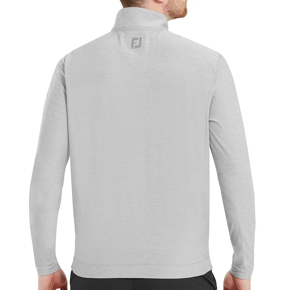 Limited Time Offer Exclusive Deal Footjoy Space Dye Chill-Out 1/4 Zip Pullover - Grey