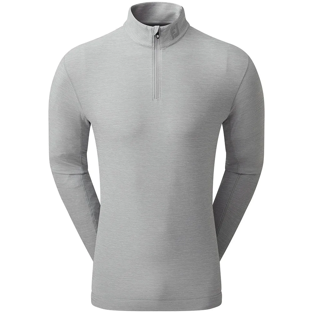 Rise Every Time Footjoy Space Dye Chill-Out 1/4 Zip Pullover - Grey