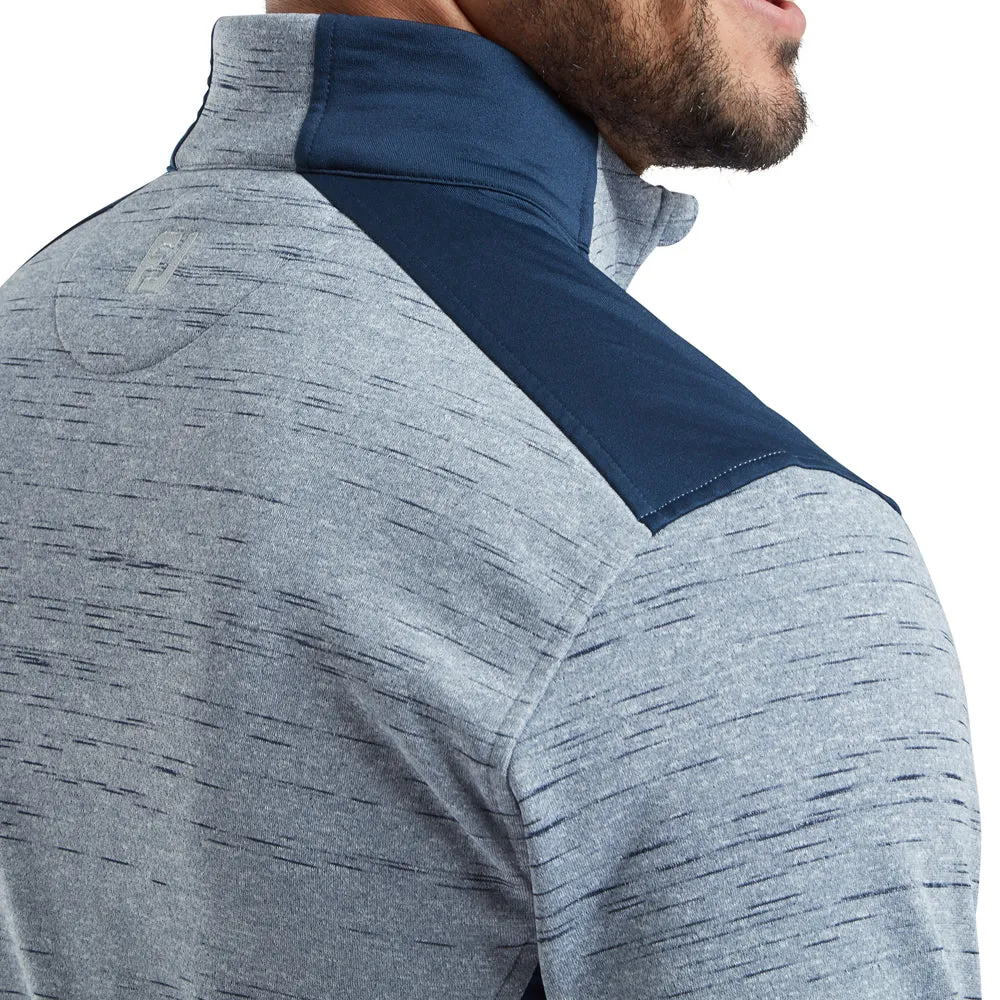 Footjoy Space Dye Thermal 1/4 Zip Chillout - Navy Feel the Energy