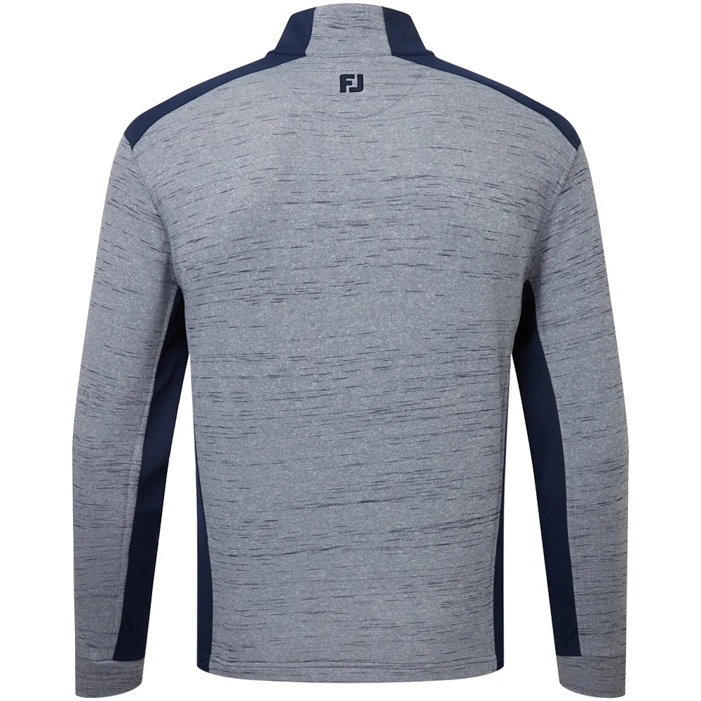 Make a Statement Valentine's Day Sale Footjoy Space Dye Thermal 1/4 Zip Chillout - Navy
