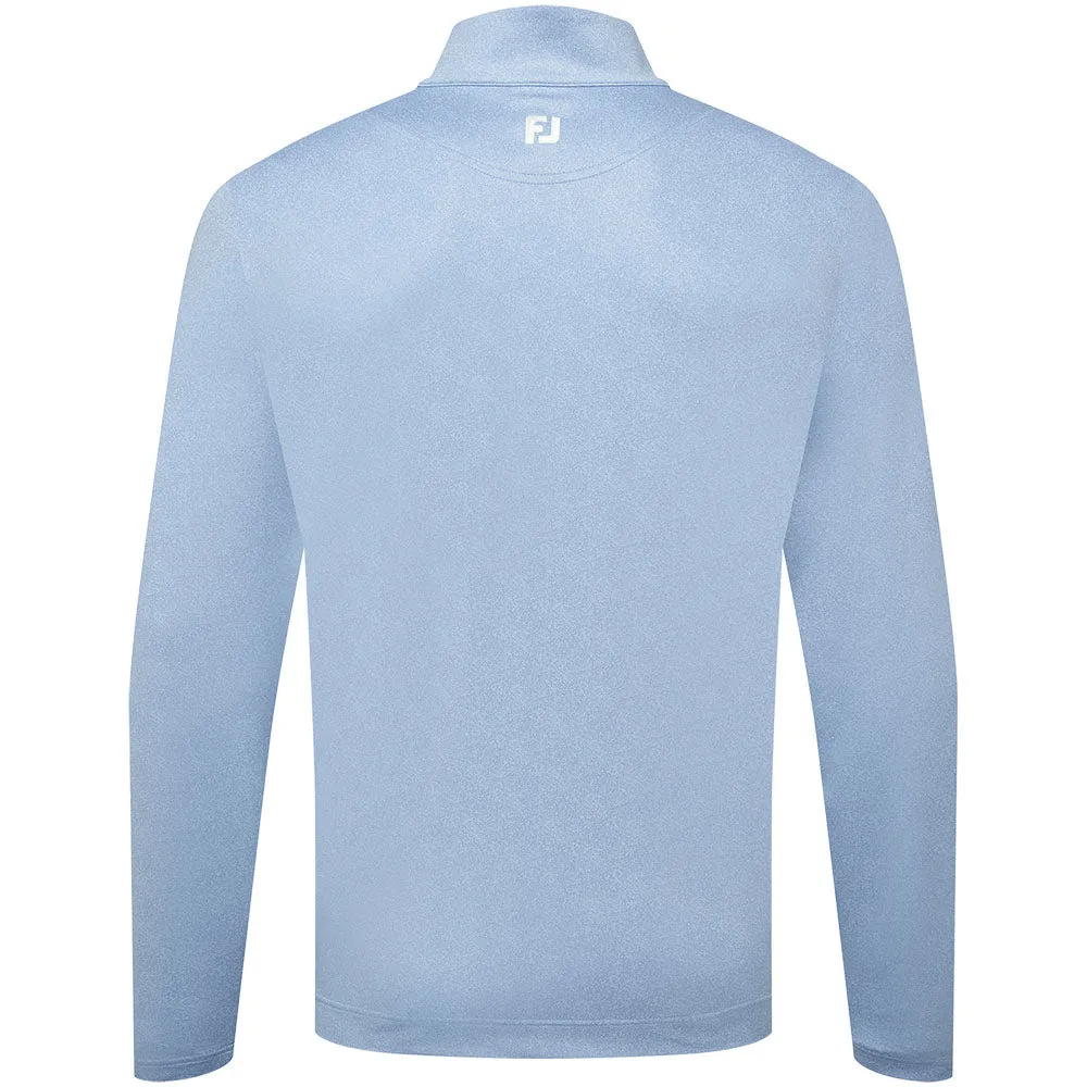 Footjoy Speckle Print Chill-Out Pullover - Blue Jay Steal Stay in Motion