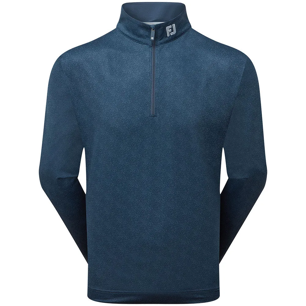 Move Beyond Ordinary Stay in Motion Footjoy Speckle Print Chill-Out Pullover - Dark Denim