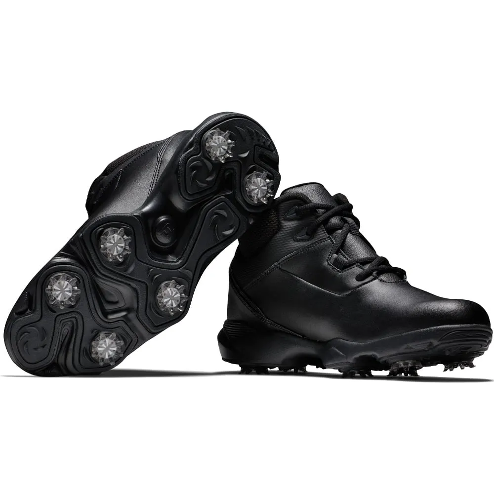 Footjoy Stormwalker Spiked Waterproof Boots - Black Loud Looks, Smooth Moves