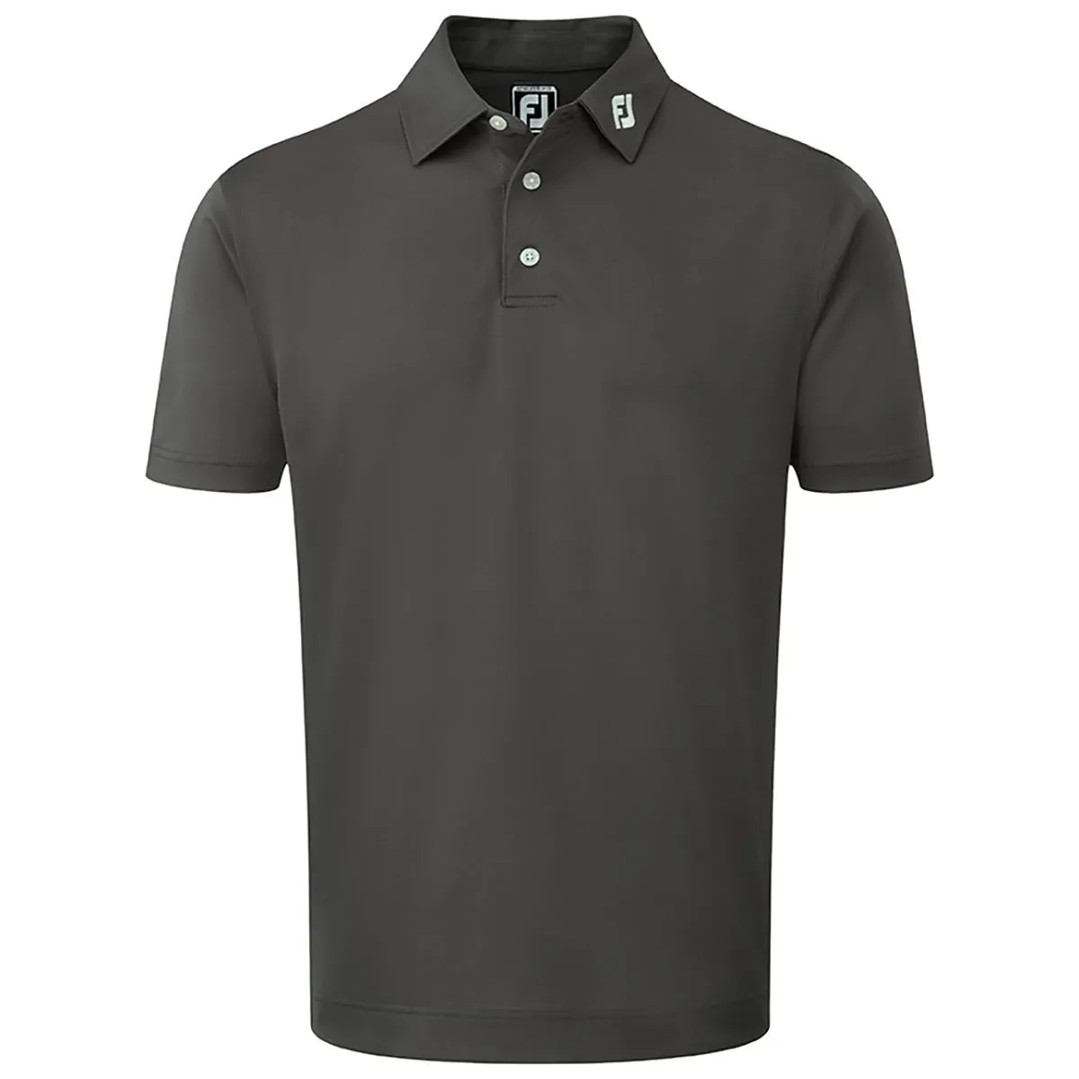 Economical Power Every Step Footjoy Stretch Pique Solid Athletic Polo Shirt - Charcoal