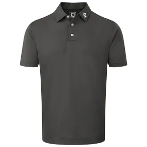Economical Power Every Step Footjoy Stretch Pique Solid Athletic Polo Shirt - Charcoal