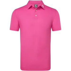 Unapologetically You All Eyes on You Footjoy Stretch Pique Solid Athletic Polo Shirt - Hot Pink