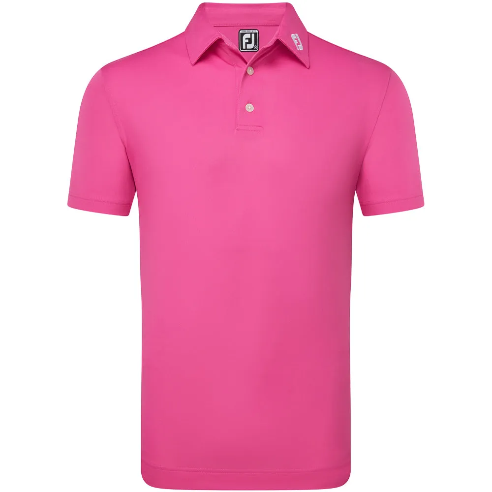 Unapologetically You All Eyes on You Footjoy Stretch Pique Solid Athletic Polo Shirt - Hot Pink
