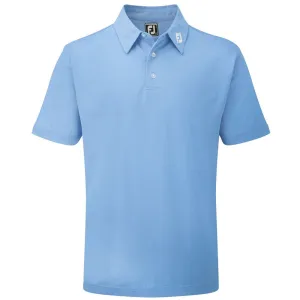 Footjoy Stretch Pique Solid Athletic Polo Shirt - Light Blue Independence Day Sale Born to Stand Out
