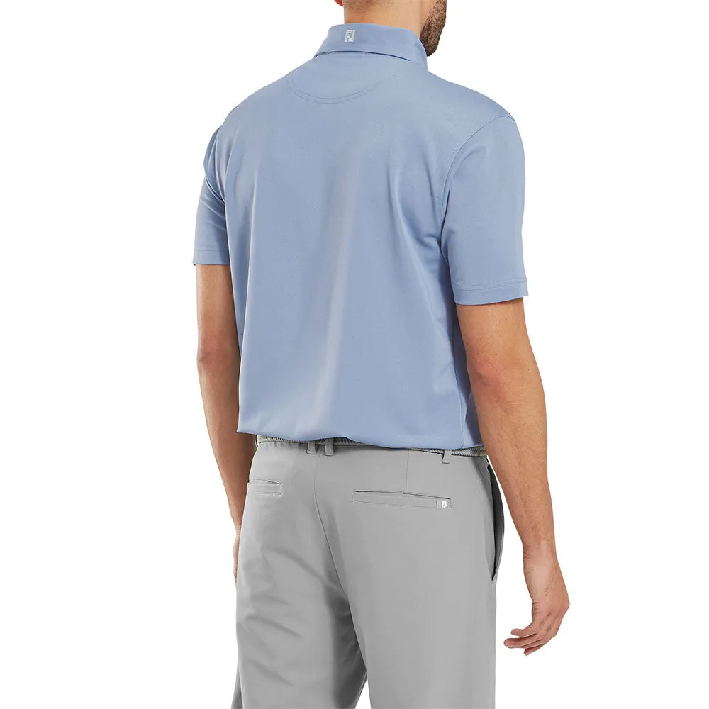 Rule the Streets Footjoy Stretch Pique Solid Polo Shirt - Blue Jay