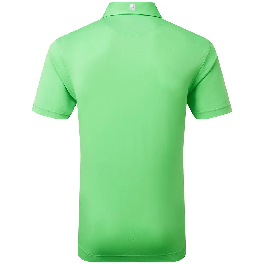 Confidence Starts Here Footjoy Stretch Pique Solid Polo Shirt - Green