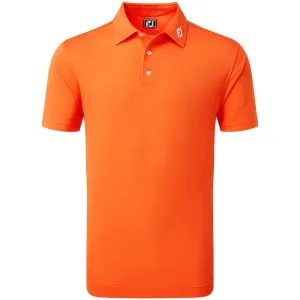Footjoy Stretch Pique Solid Polo Shirt - Orange Special Offer