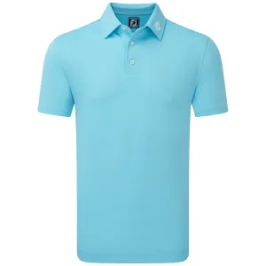 Footjoy Stretch Pique Solid Polo Shirt - Riviera Blue Father's Day Sale Fuel Your Fire