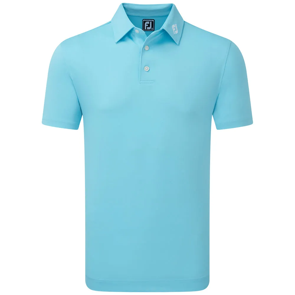 Footjoy Stretch Pique Solid Polo Shirt - Riviera Blue Father's Day Sale Fuel Your Fire