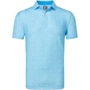 Black Friday Sale Own the Streets Footjoy The 19Th Hole Lisle Polo Shirt - Blue Sky