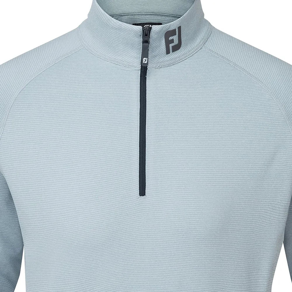 Footjoy Thermoseries Brushed Back 1/4 Zip Pullover - Heather Grey Move Like You Mean It