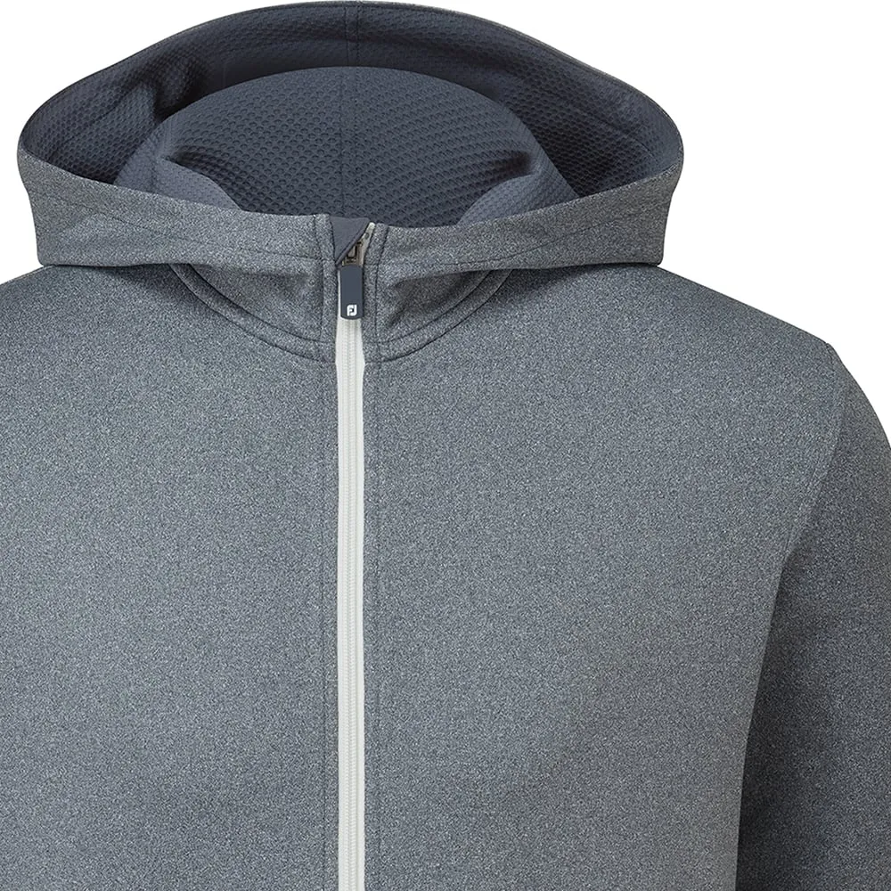 Footjoy Thermoseries Full Zip Hoodie - Charcoal Game-Changer Footwear
