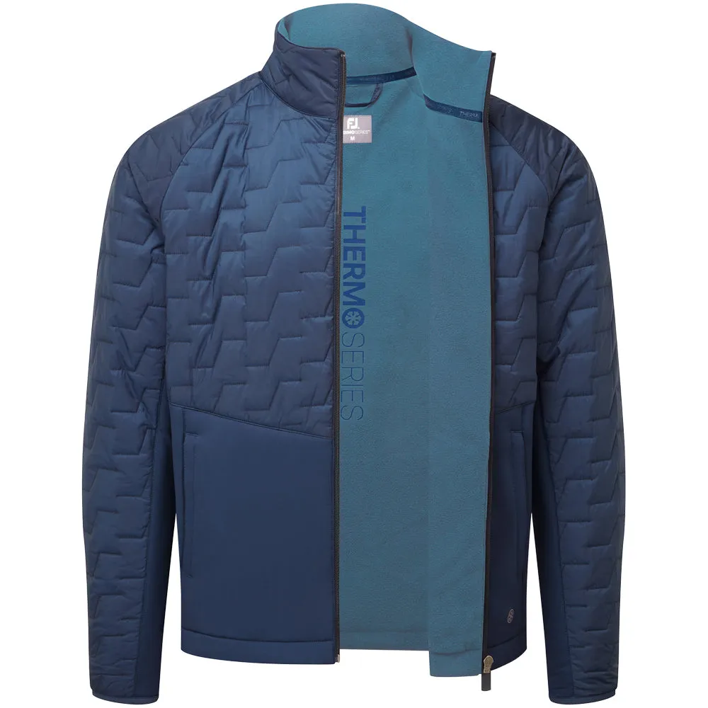 Footjoy Thermoseries Insulated Jacket - Navy Push Beyond Limits Holiday Sale