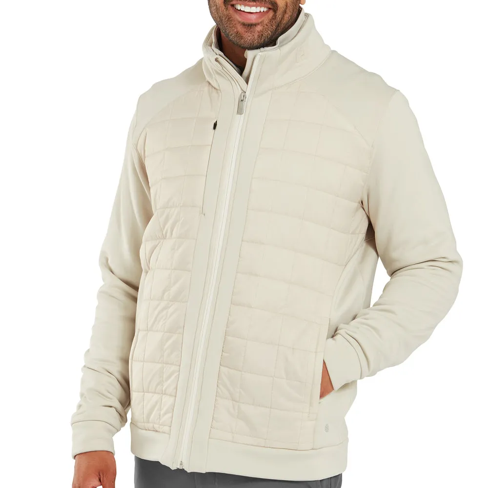Easter Sale Black Friday Sale Footjoy Thermoseries Lightweight Insulated Jacket - Stone
