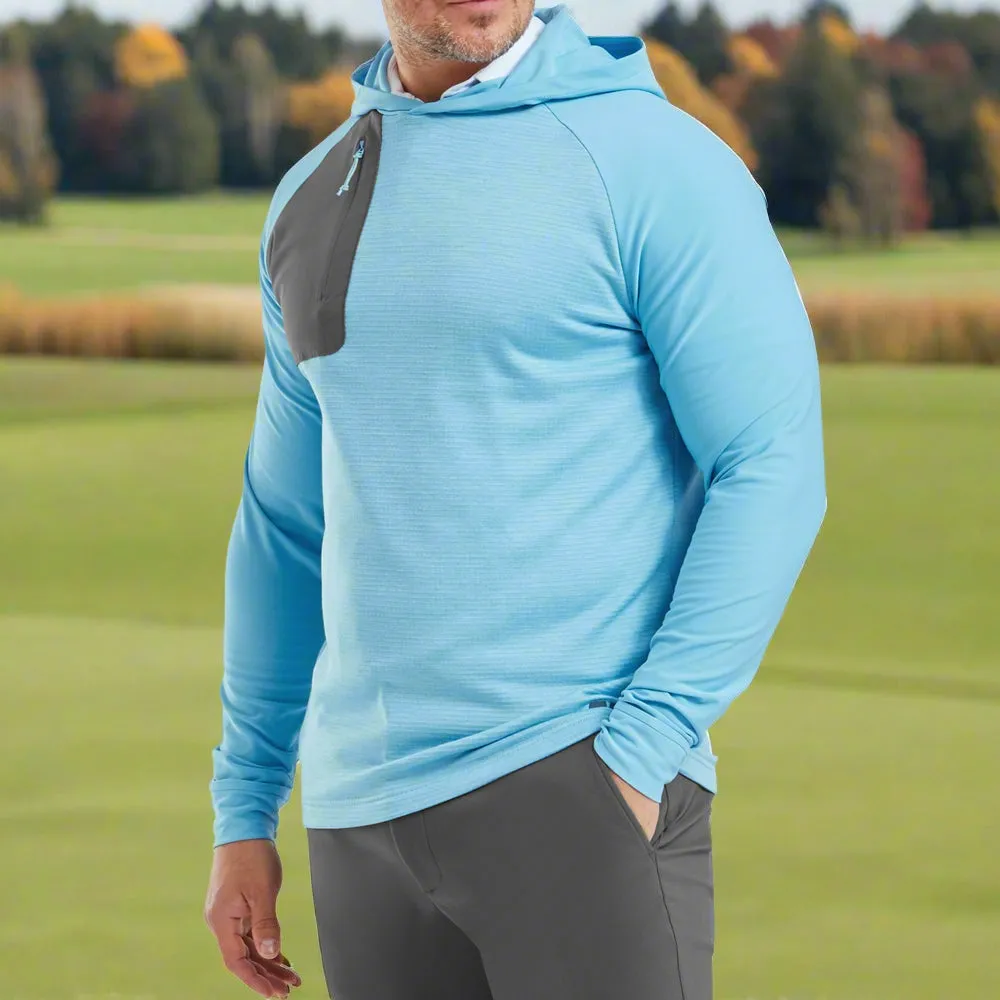 Footwear for the Fearless Autumn Sale Footjoy Thermoseries Pullover Hoodie - Sky