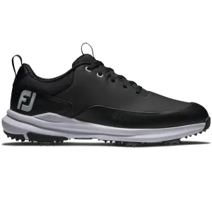 Stride with Confidence Footjoy Tour Rival Spiked Shoes - Black/White