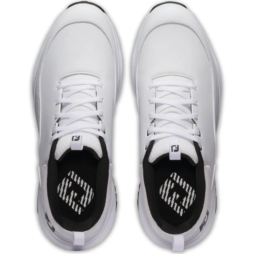 Command Attention Chase What Moves You Footjoy Tour Rival Spiked Shoes - White/Black