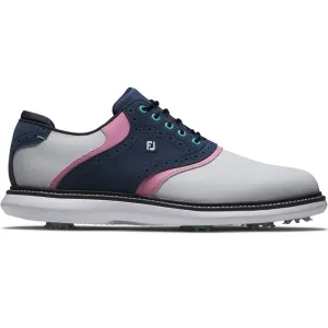 Christmas Eve Sale Footjoy Traditions Spiked Shoes - White/Navy/Pink