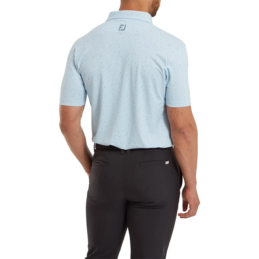 Christmas Eve Sale Footjoy Tweed Texture Pique Polo Shirt - Mist