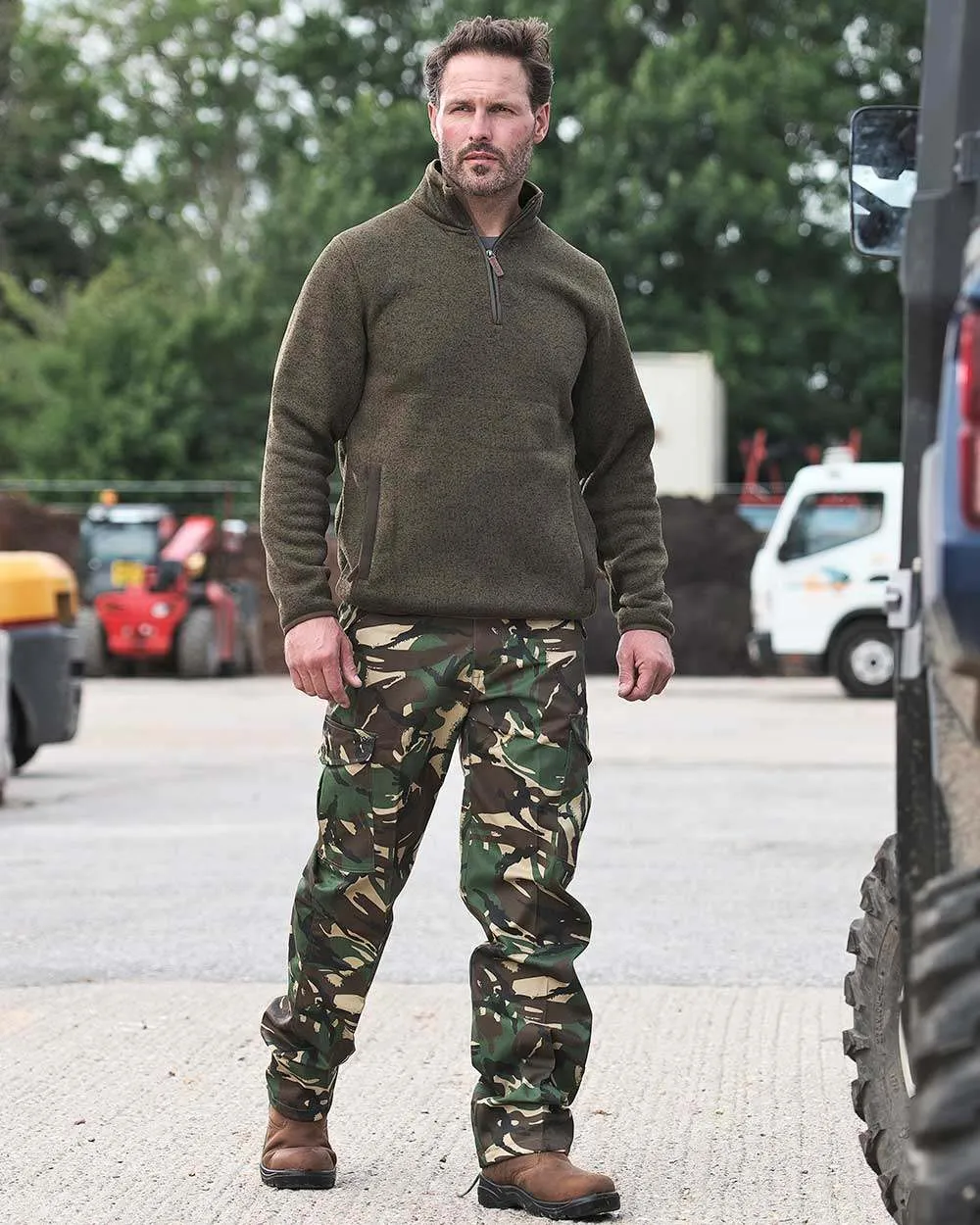 Fort Camouflage Combat Trouser Fort Work Shirts Men