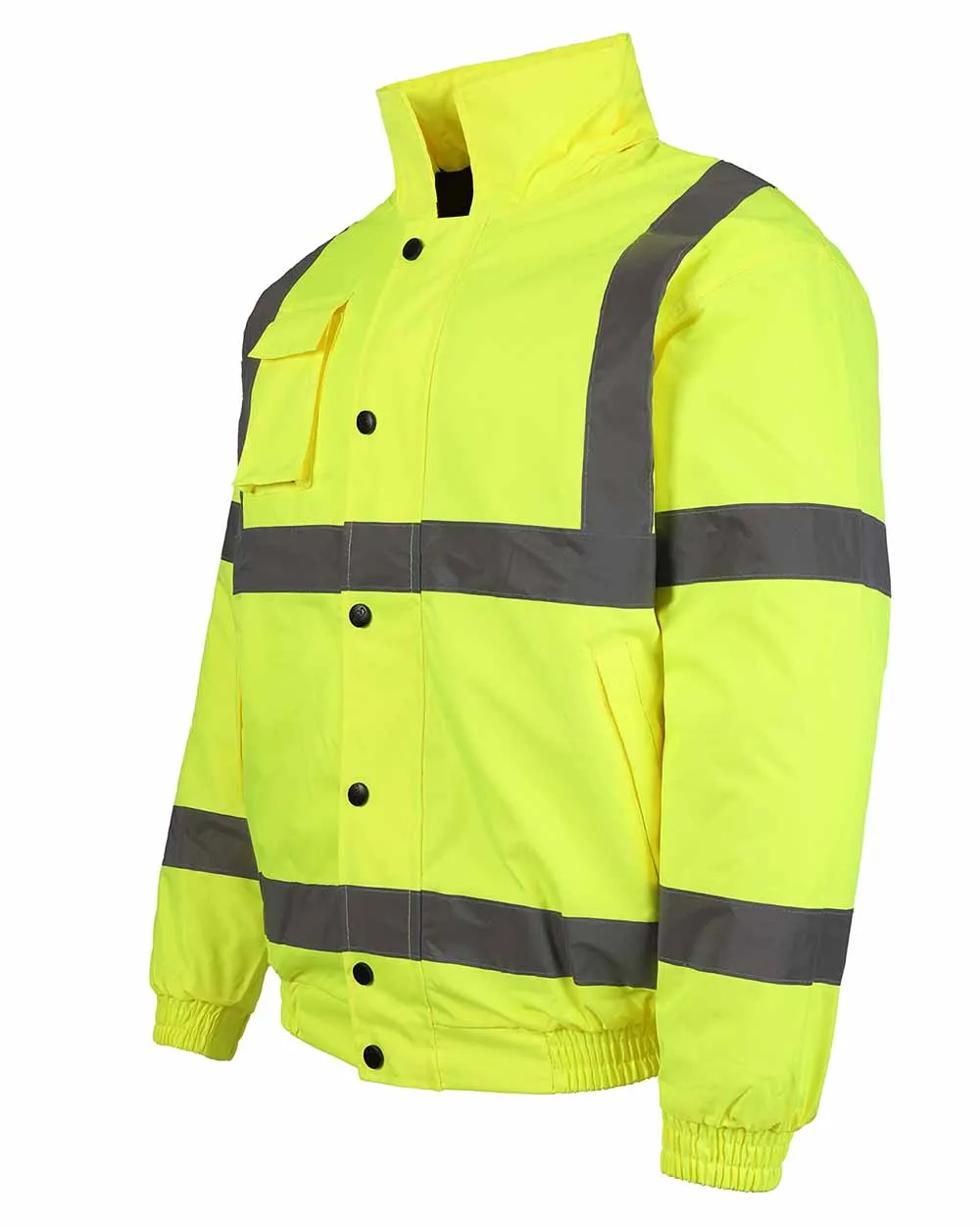 Fort Hi-Vis Waterproof Bomber Jacket Dog Walking Waterproof Jackets