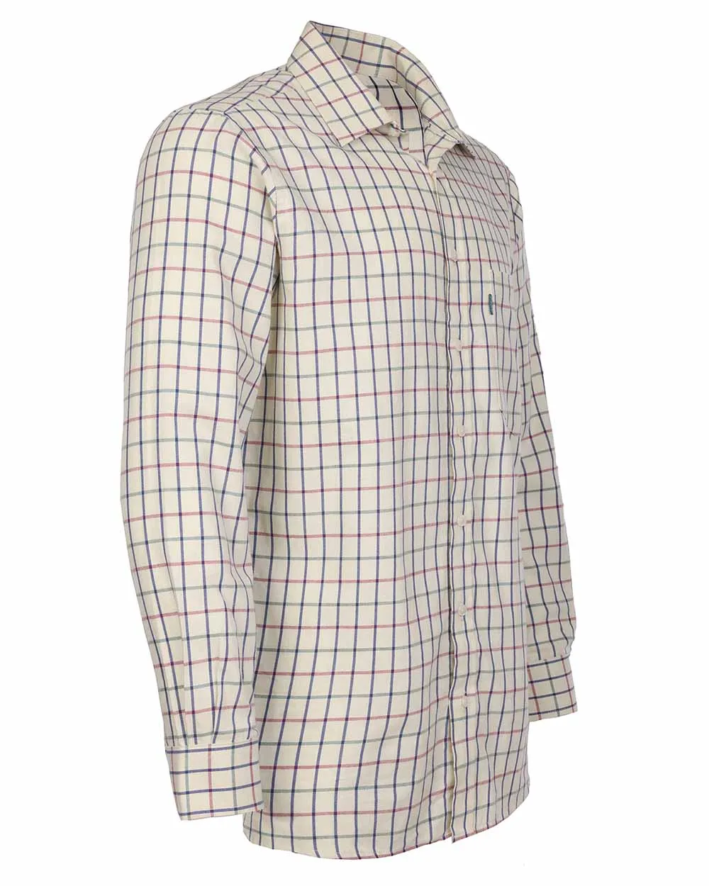 Fort Melton Shirt Tattersall Dress Shirts Men
