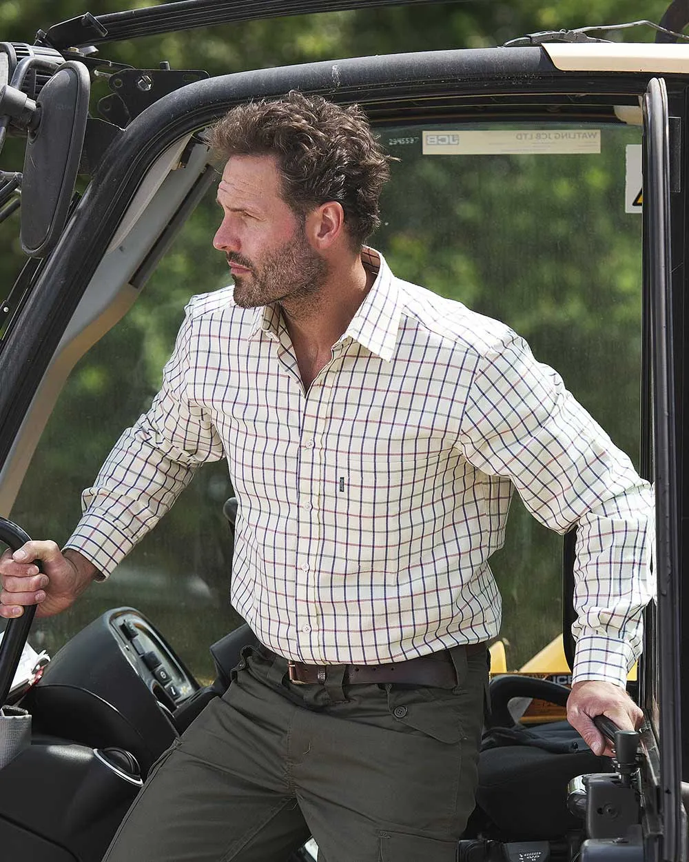Fort Melton Shirt Tattersall Dress Shirts Men