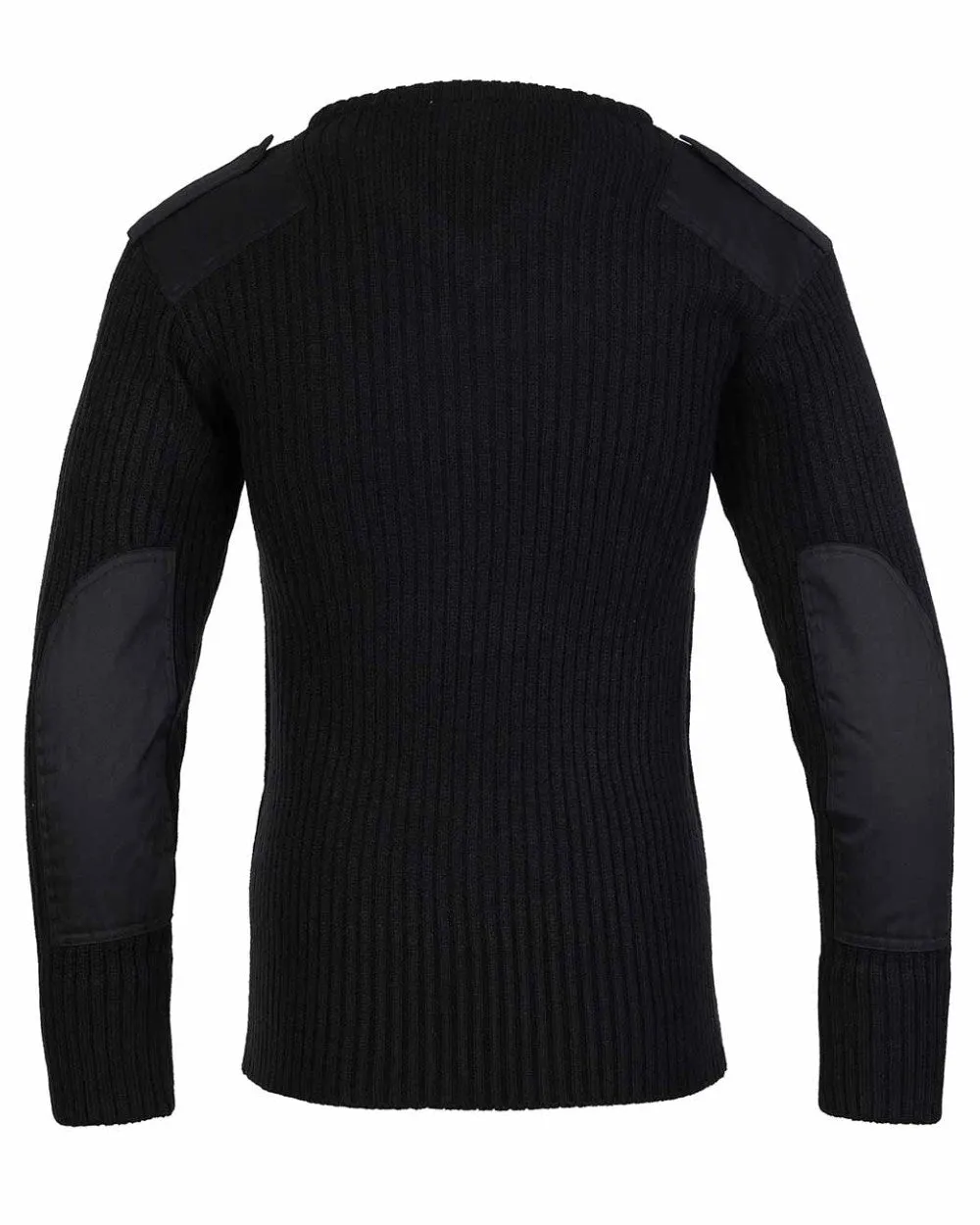 Fort V-Neck Combat Jumper V-Neck Wool Sweaters