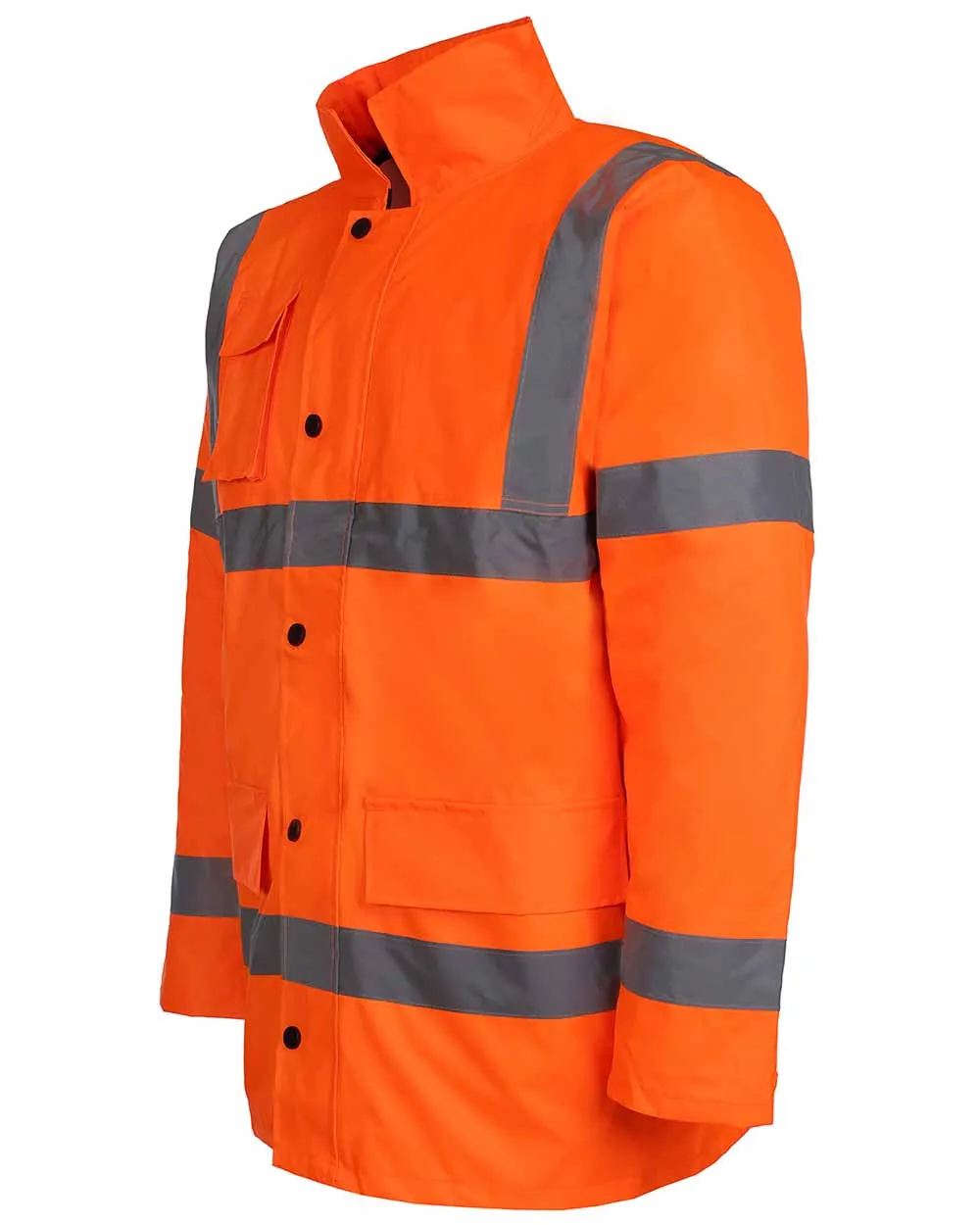 Fort Workwear Hi-Vis Quilted Jacket Dog Walking Waterproof Jackets