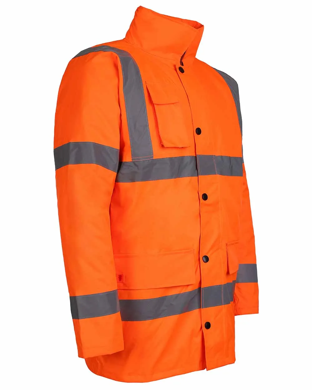 Fort Workwear Hi-Vis Quilted Jacket Dog Walking Waterproof Jackets
