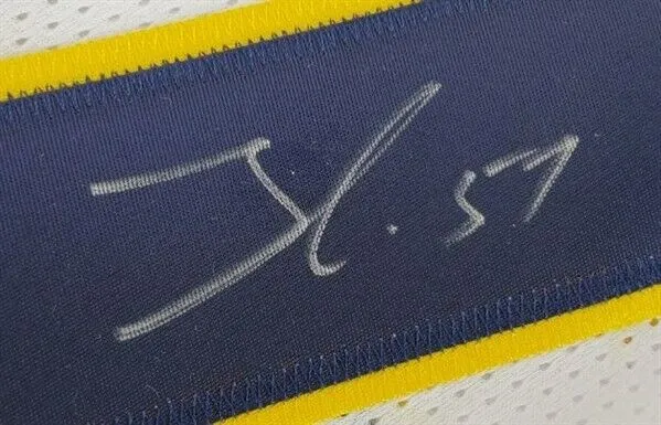 Frank Clark Signed Michigan Wolverines Jersey (JSA) Kansas City Chiefs Def. End