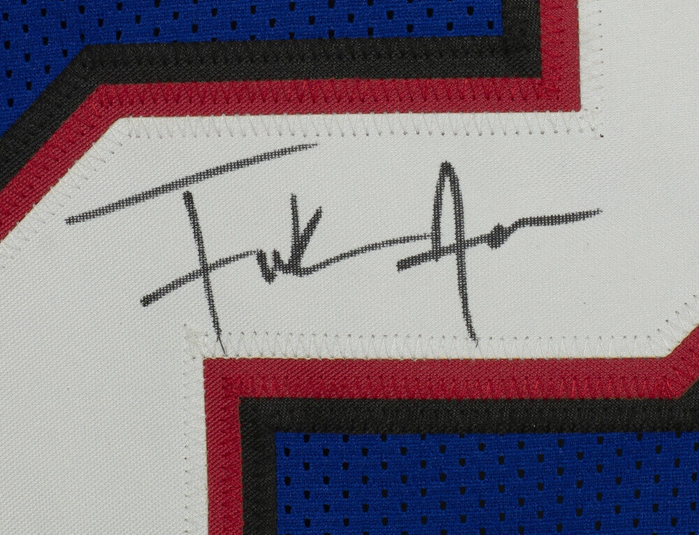 Frank Gore Signed Buffalo Bills Blue Jersey (JSA COA) 5??Pro Bowl Running Back