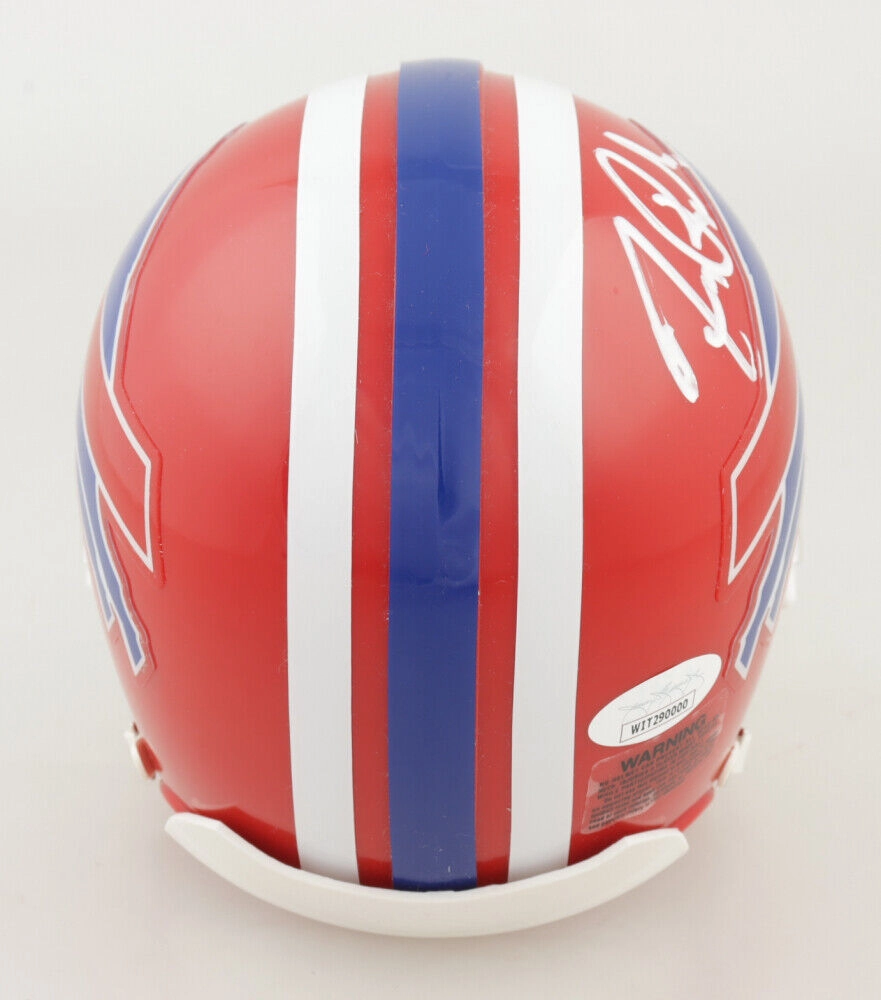 Frank Reich Signed Buffalo Bills Mini Helmet (JSA COA) 1992-93 "The Comeback" QB