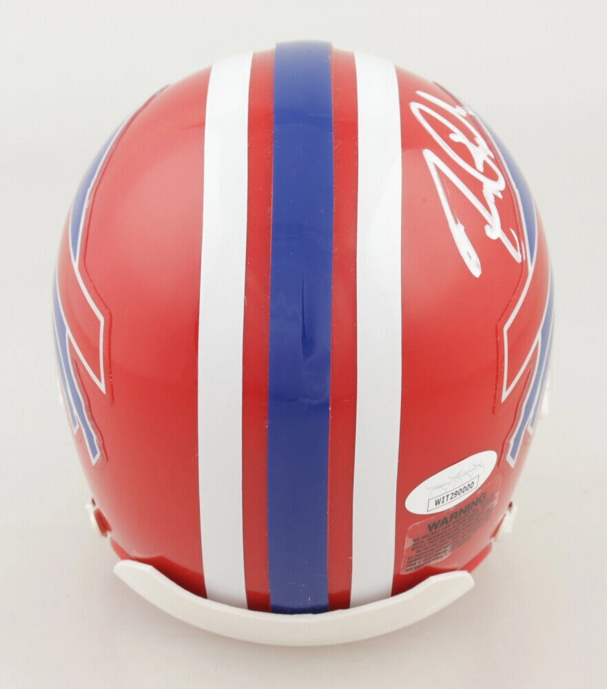 Frank Reich Signed Buffalo Bills Mini Helmet (JSA COA) 1992-93 "The Comeback" QB