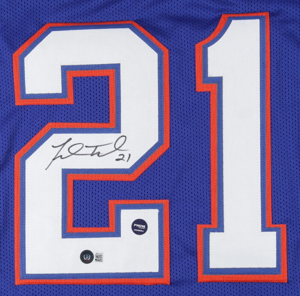 Fred Taylor Signed Florida Gators Jersey (Beckett) Jaguars R.B. (19982008)