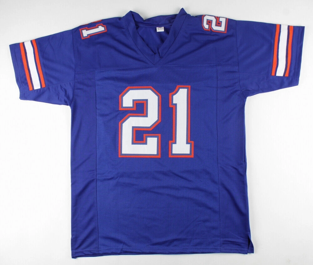 Fred Taylor Signed Florida Gators Jersey (Beckett) Jaguars R.B. (19982008)