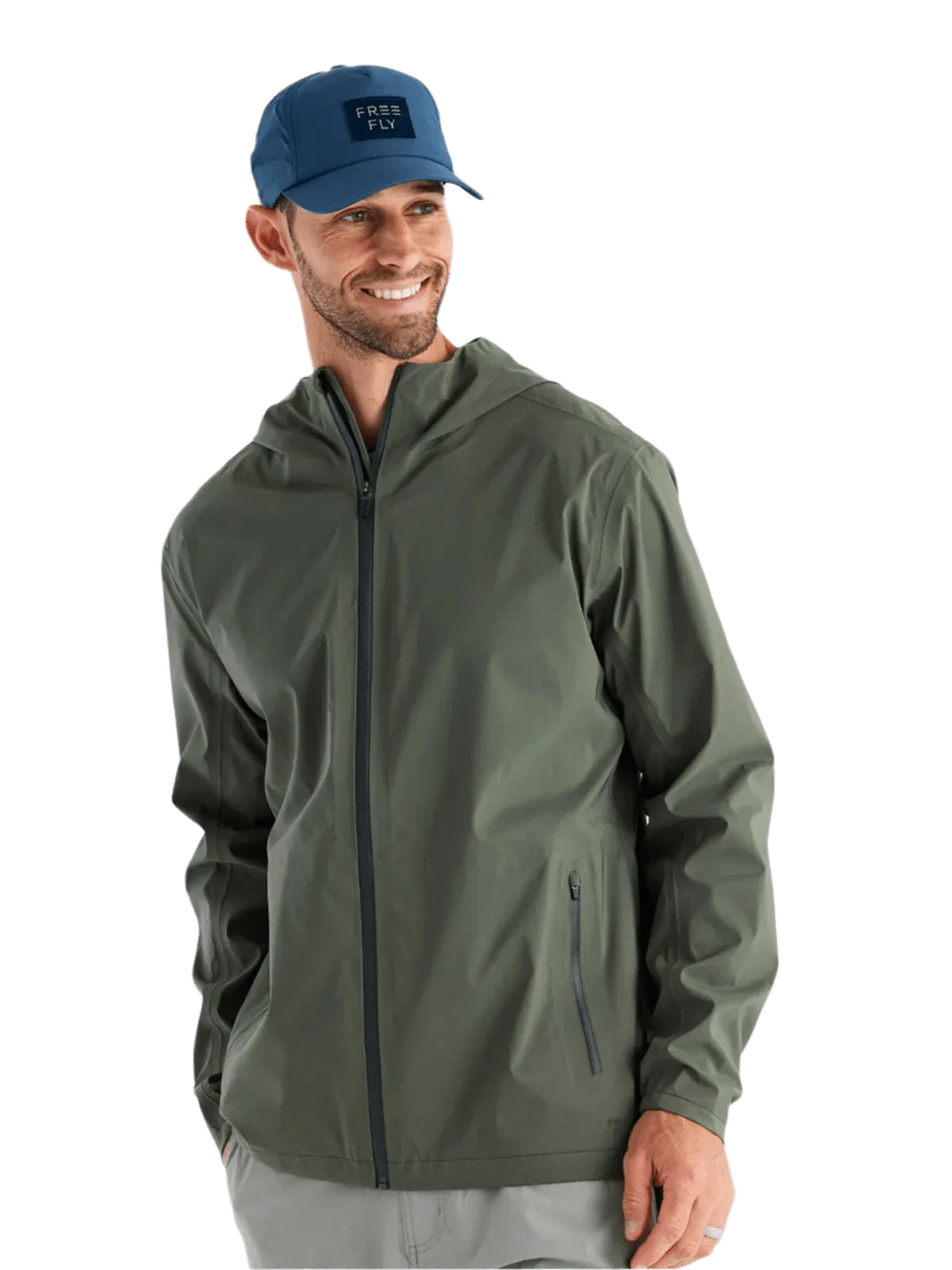 Free Fly - Men'S Cloudshield Rain Jacket Move Beyond Ordinary Performance Unleashed
